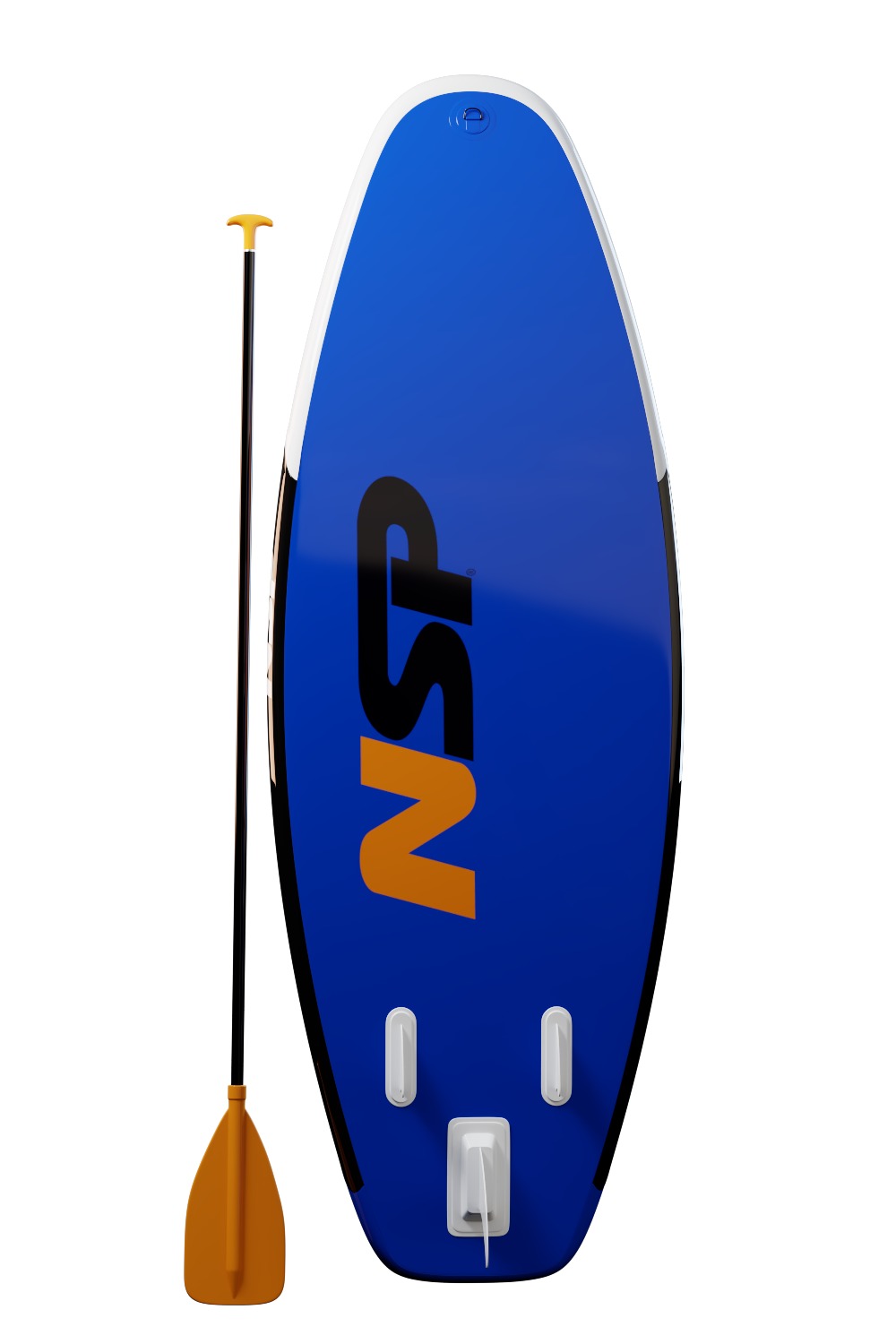 Sup - Stand Up Paddleboard and Paddle 3D model_1