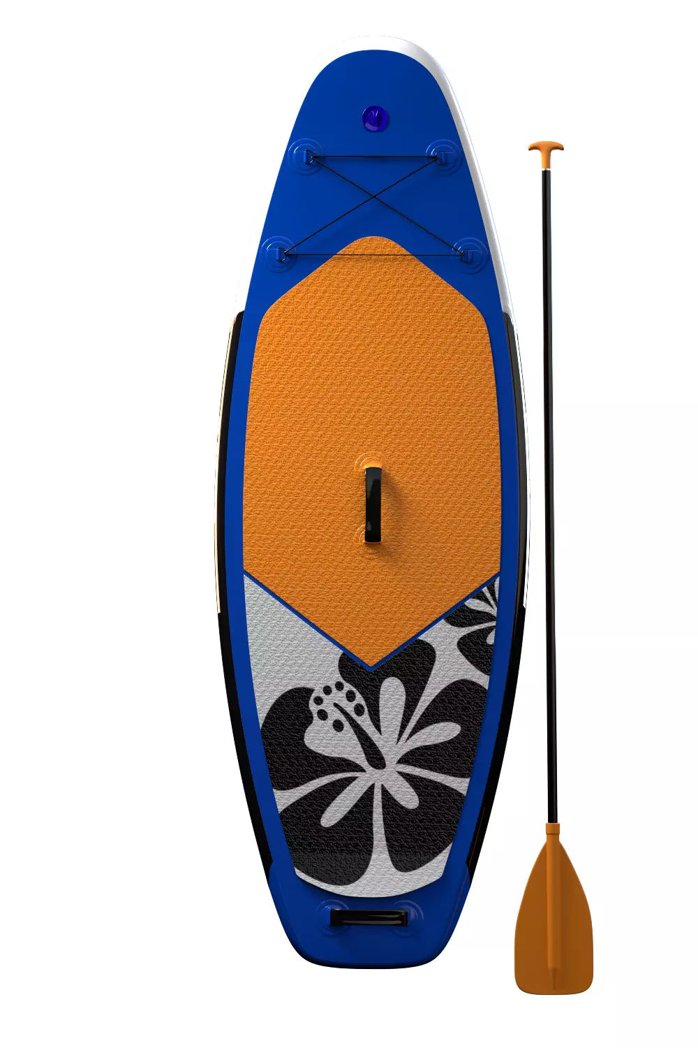 Sup - Stand Up Paddleboard and Paddle 3D model_0