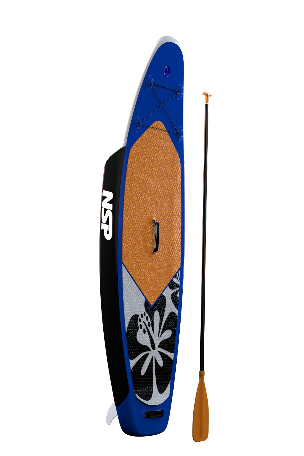 Sup - Stand Up Paddleboard and Paddle 3D model_2