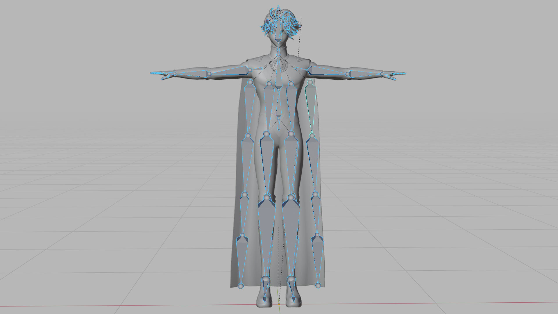 Character Nice to Be Hero Low-poly 3D model_7