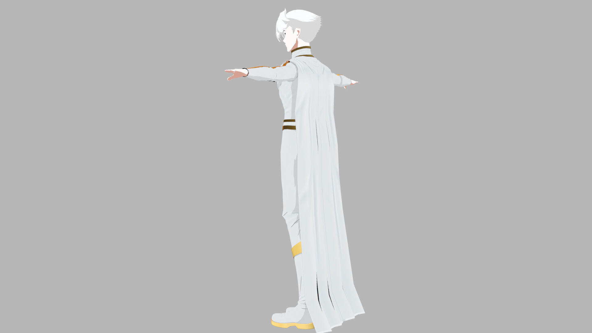 Character Nice to Be Hero Low-poly 3D model_12