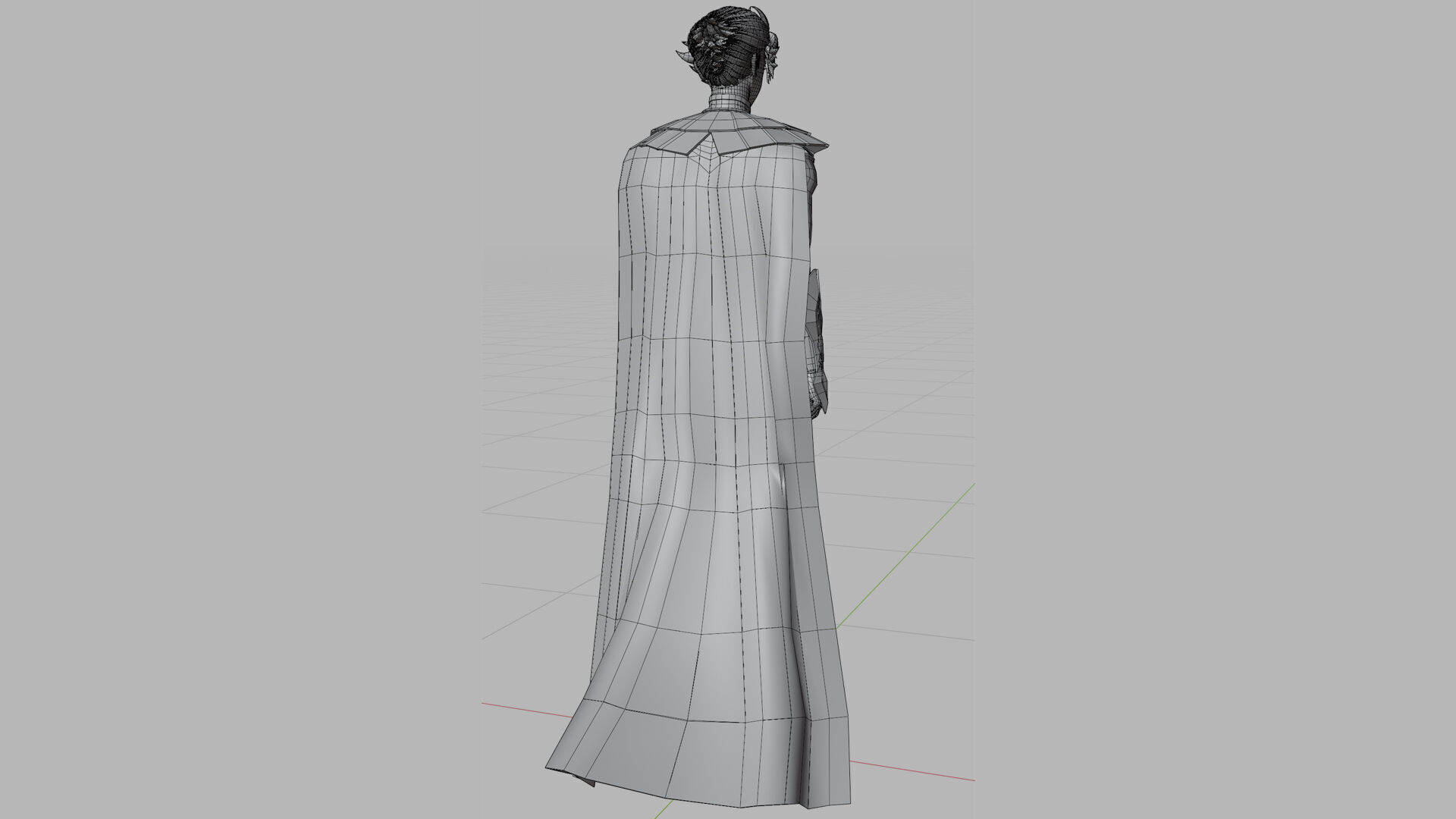 Character Nice to Be Hero Low-poly 3D model_20