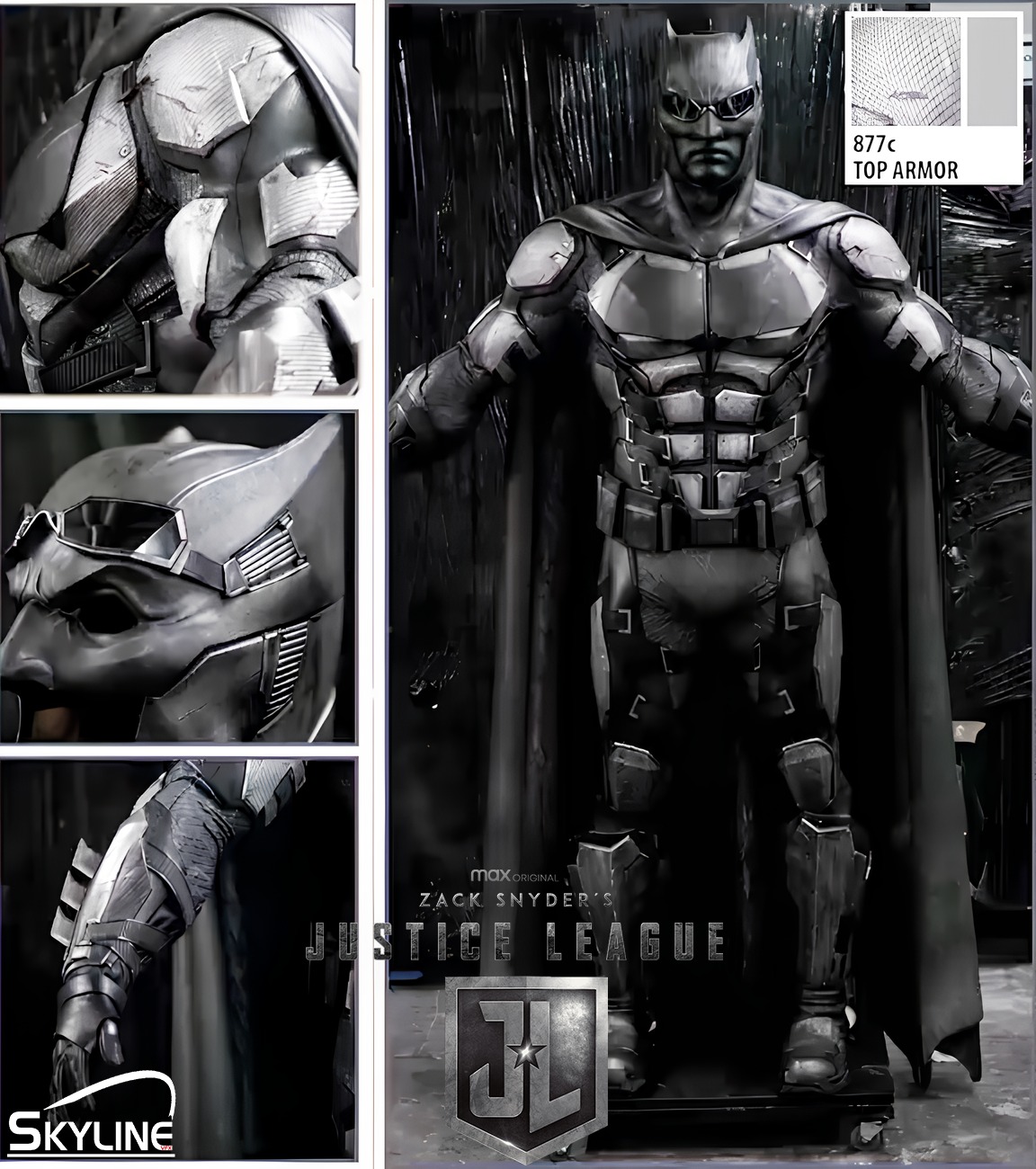 Zack Snyder s Justice League Batman Tactical Raw Scan 3D model_1