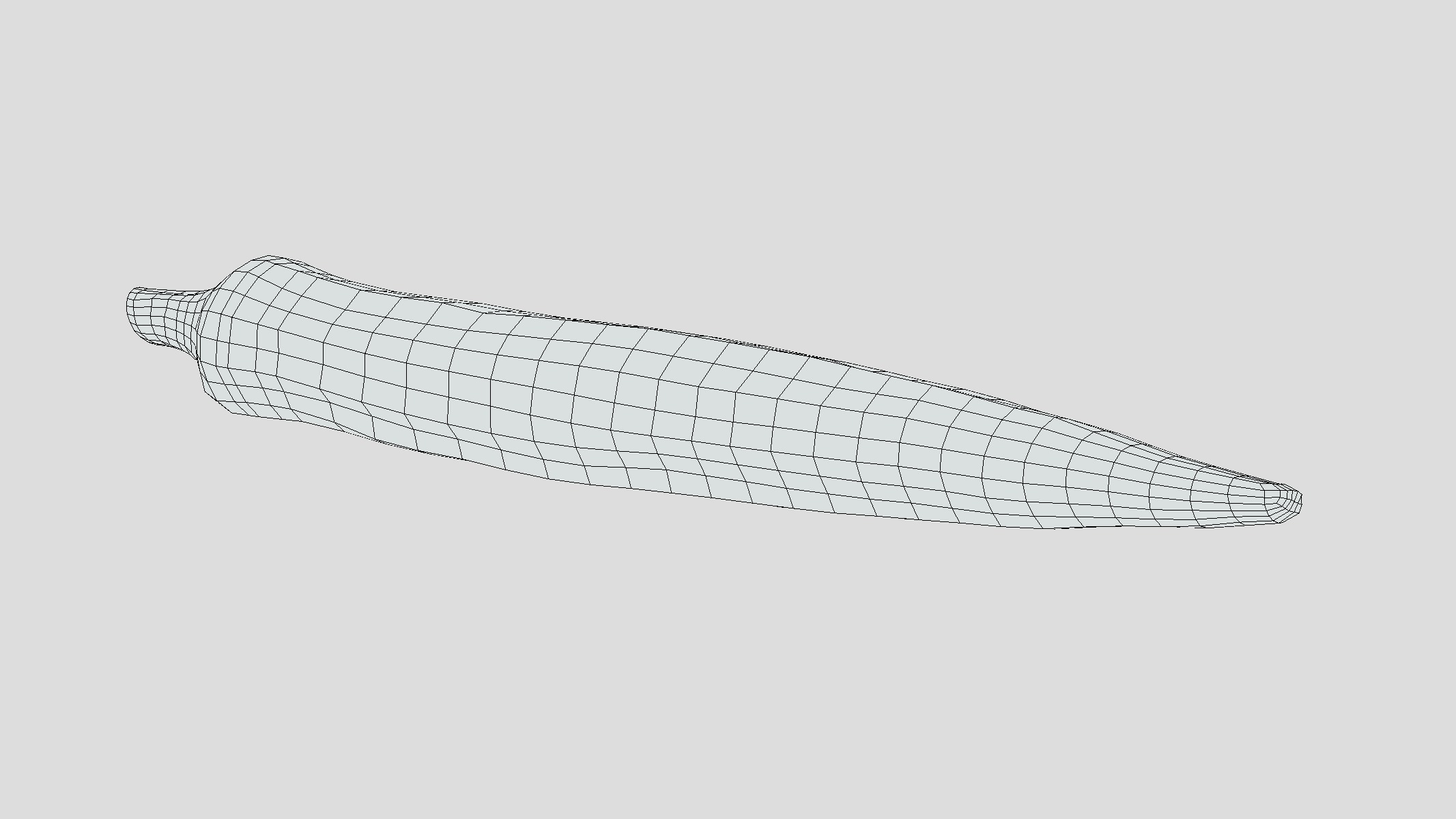 Okra Low Poly Low-poly 3D model_3