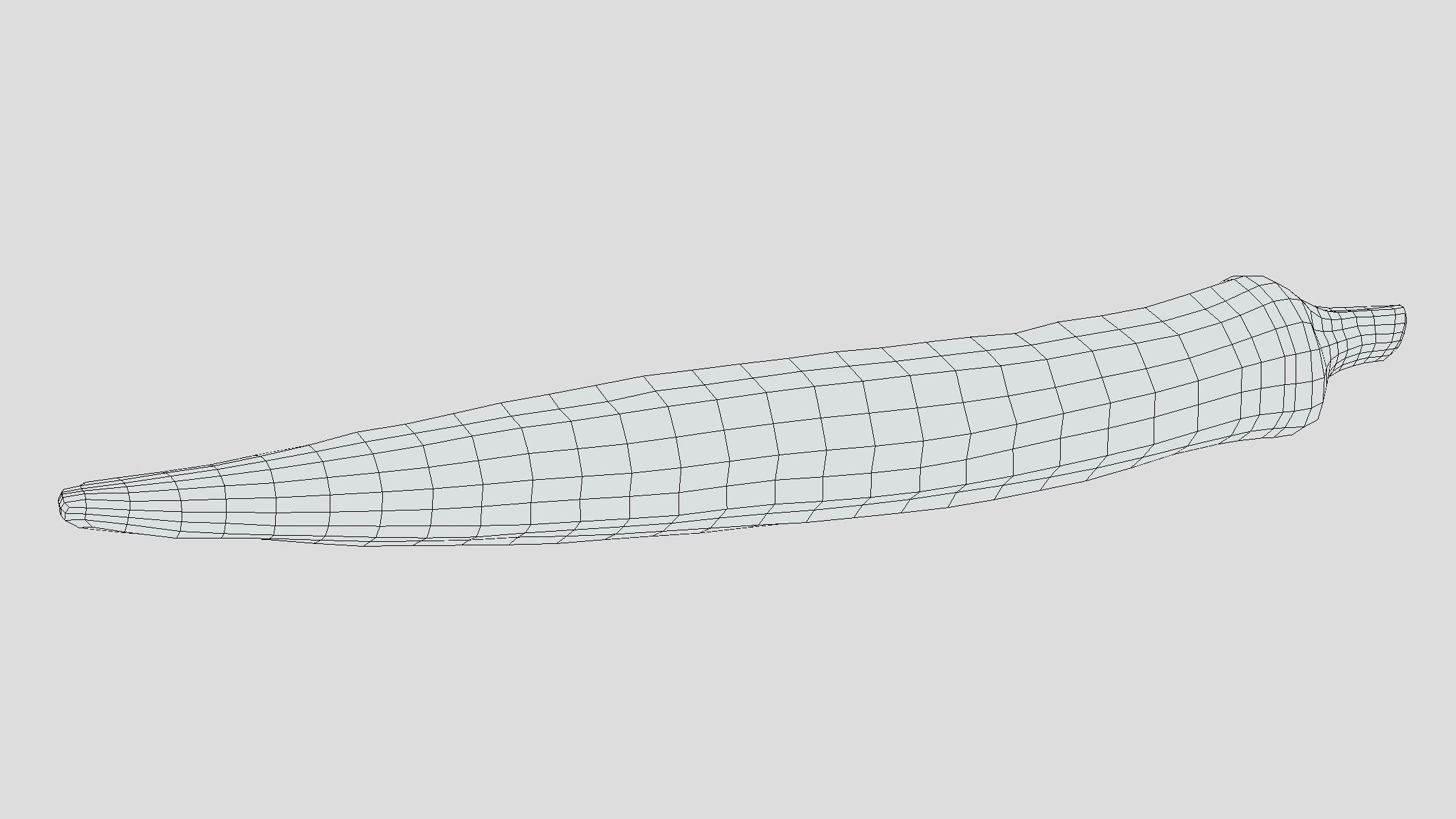 Okra Low Poly Low-poly 3D model_9