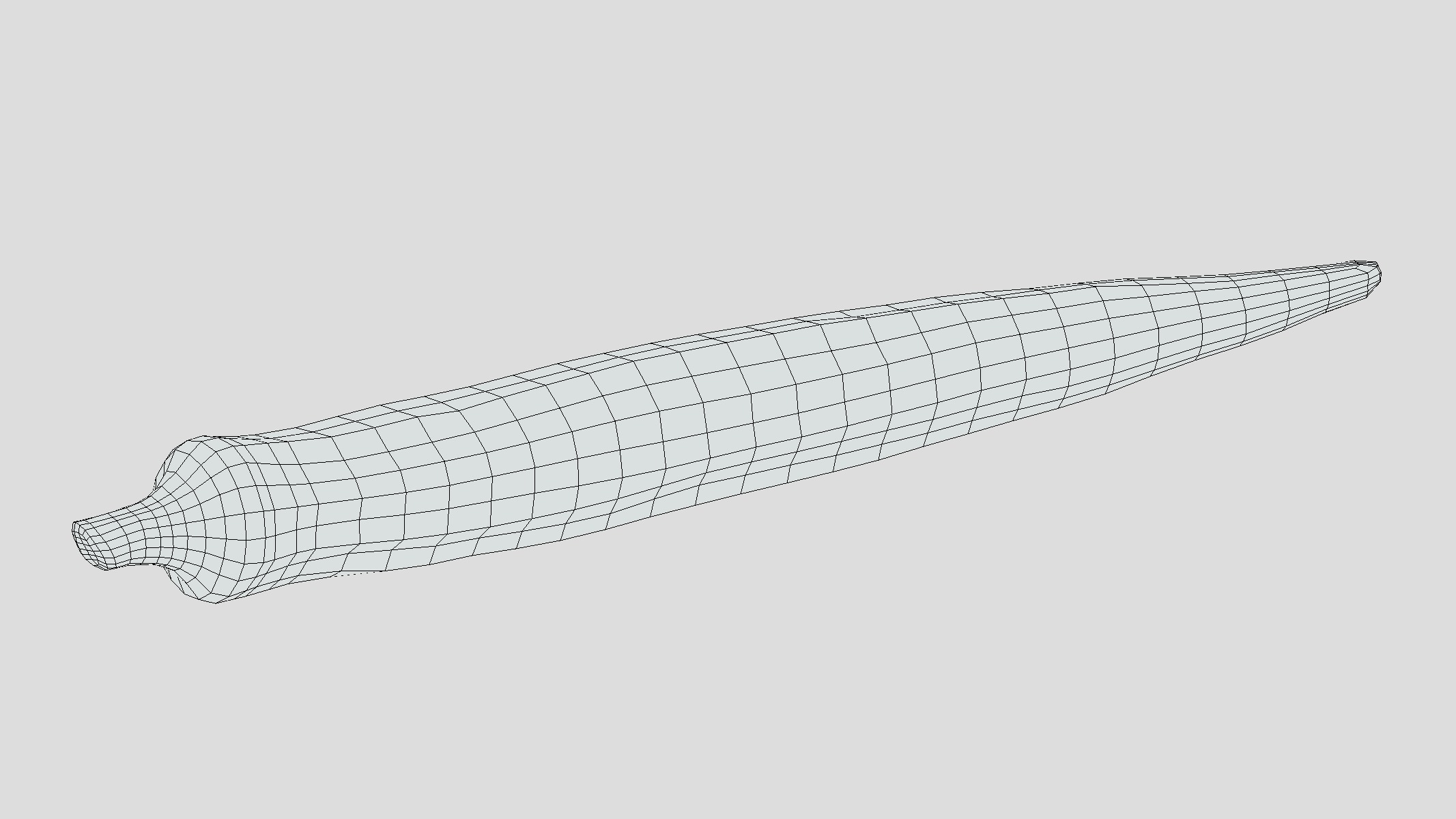 Okra Low Poly Low-poly 3D model_1