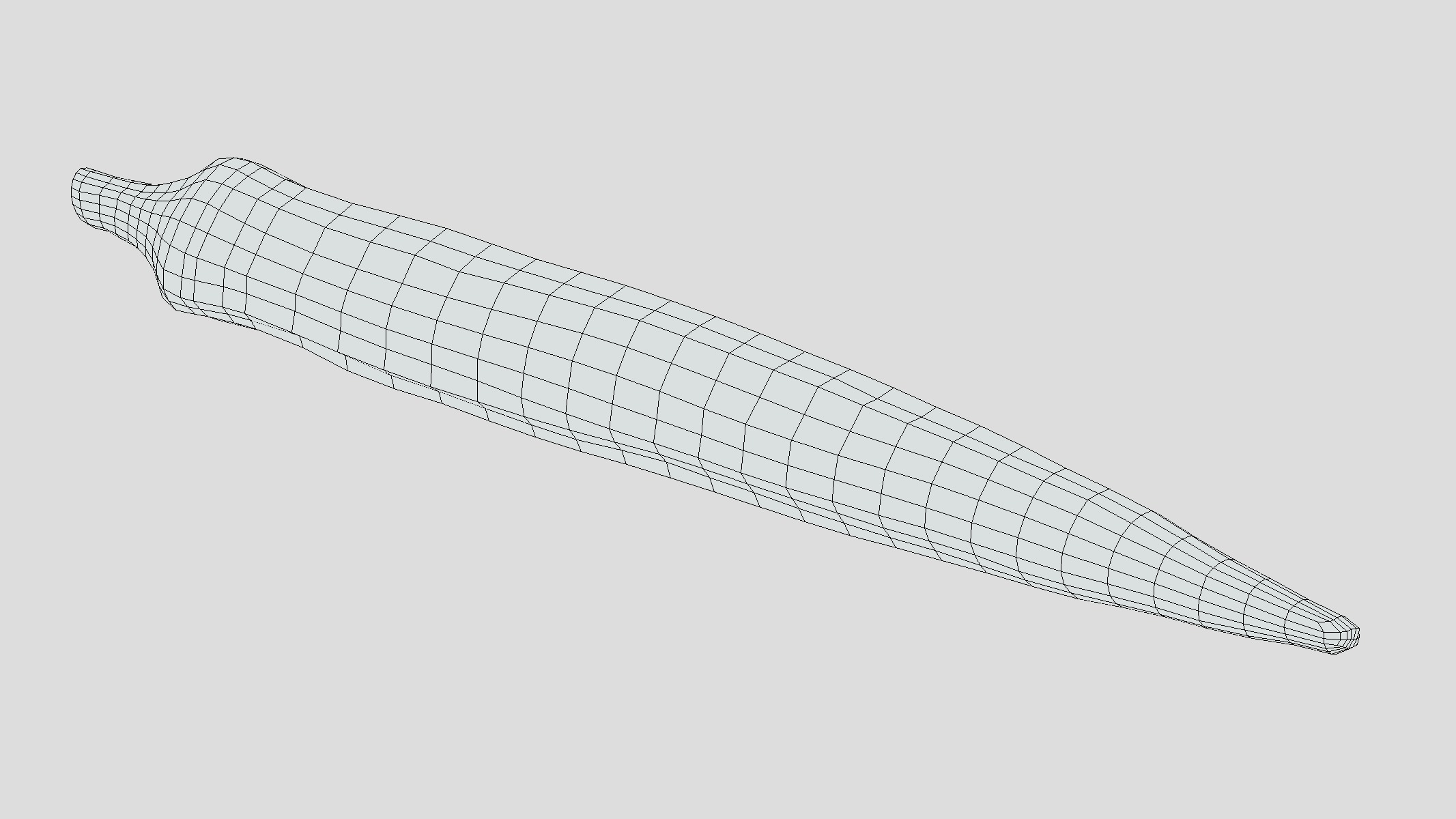 Okra Low Poly Low-poly 3D model_5