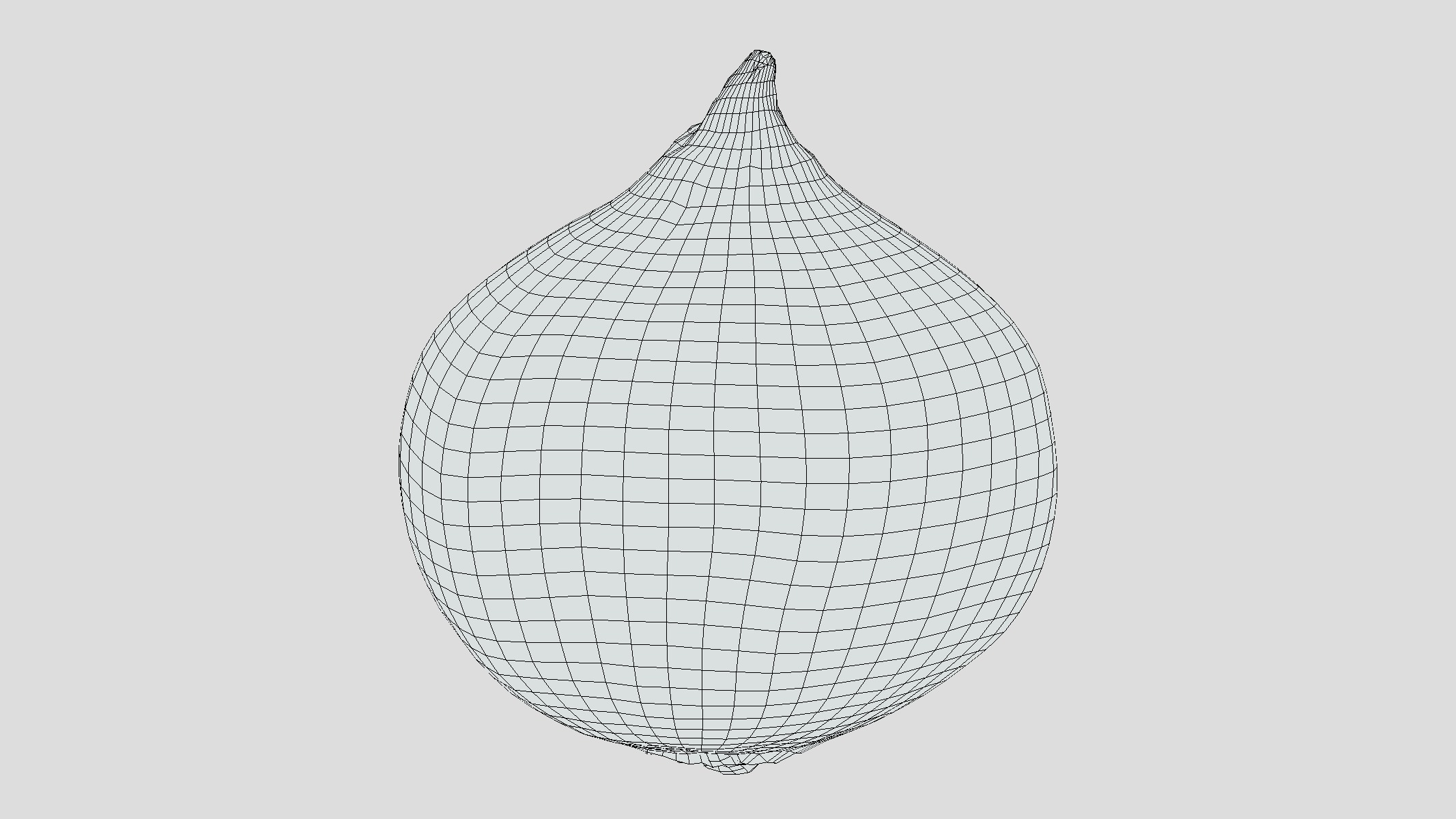 Onion Low Poly Low-poly 3D model_3