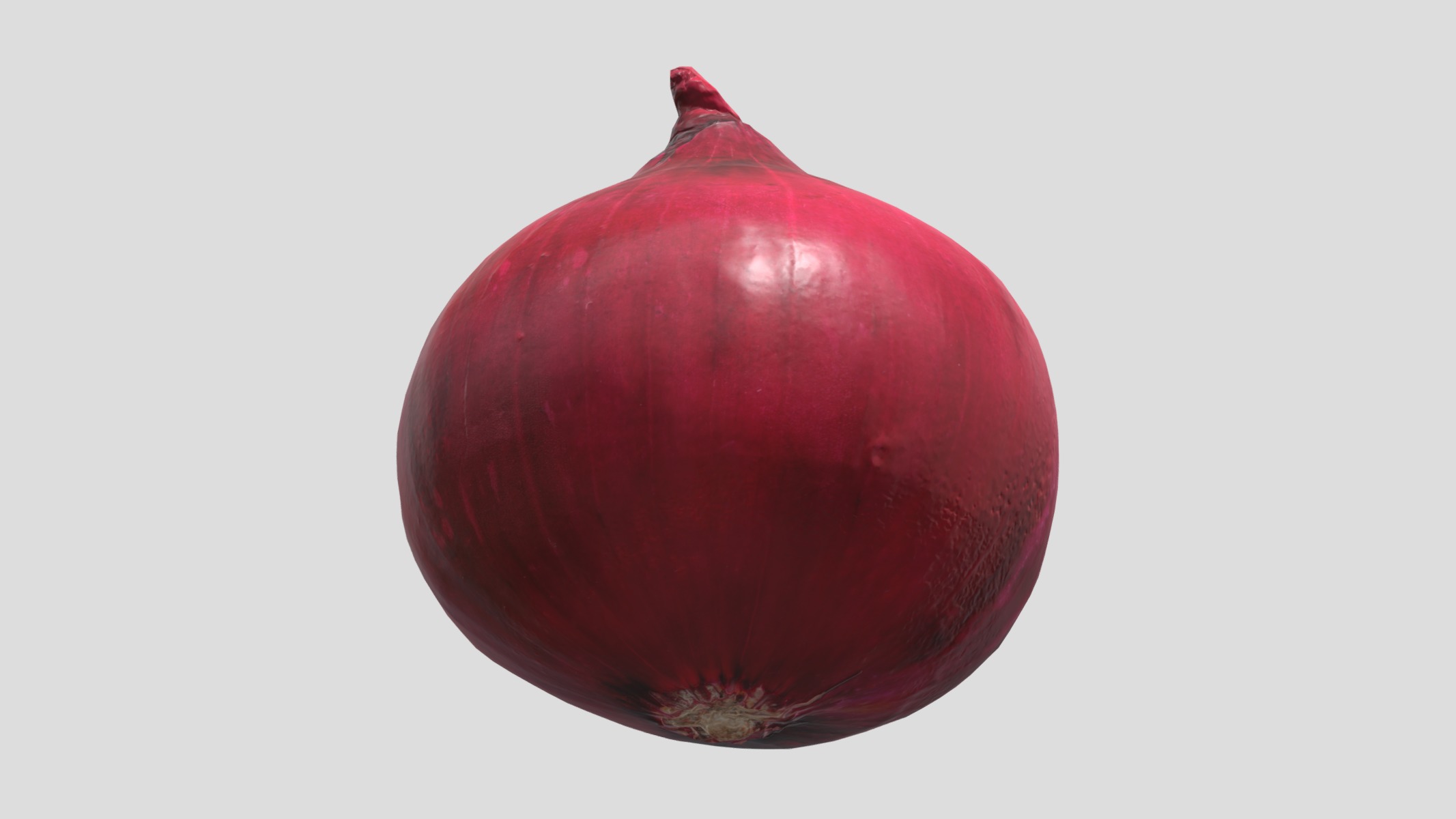 Onion Low Poly Low-poly 3D model_6