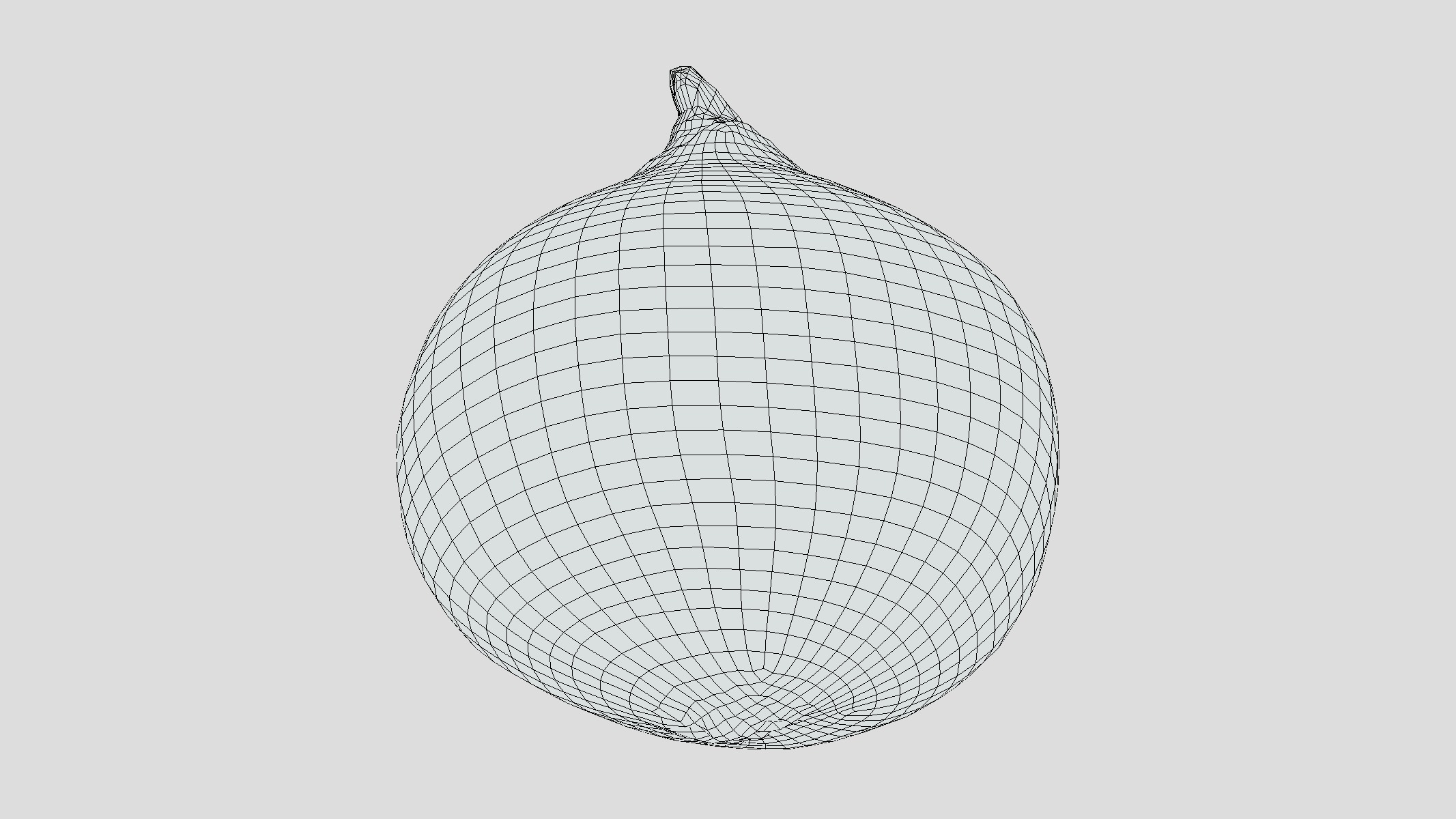 Onion Low Poly Low-poly 3D model_7