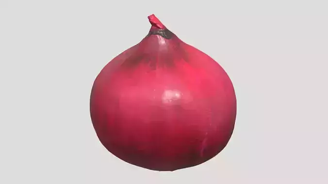 Onion Low Poly Low-poly 3D model