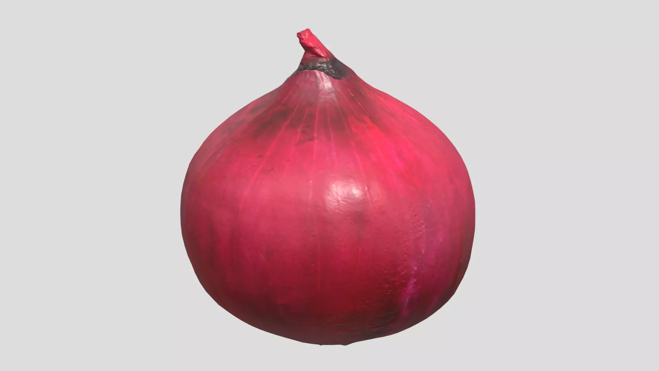 Onion Low Poly Low-poly 3D model_0
