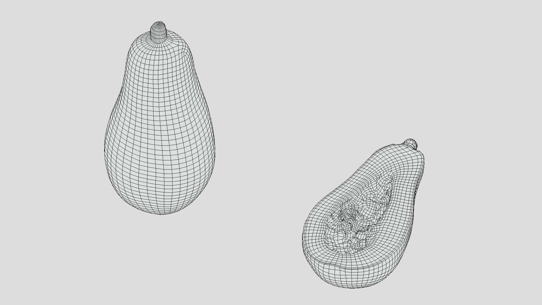 Papaya Low Poly Low-poly 3D model_9