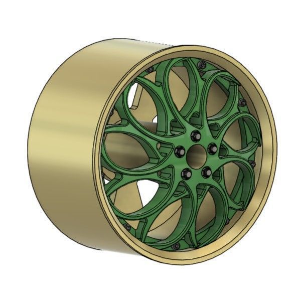 STREET RUCCI EXTENDO RIMS FOR DIECAST 64 SCALE 3D print model_1