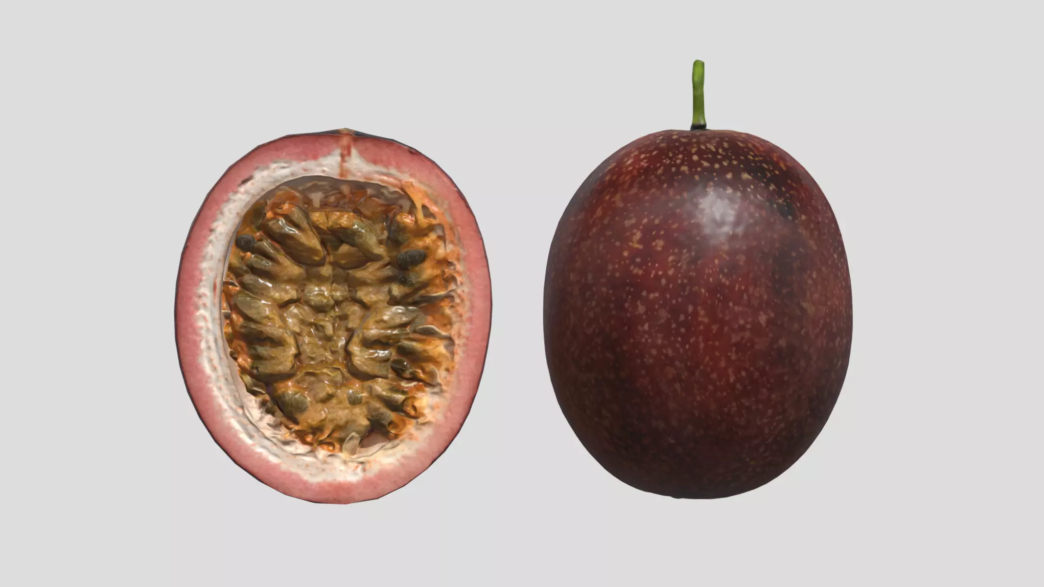 Passion 02 Low Poly Low-poly 3D model_0