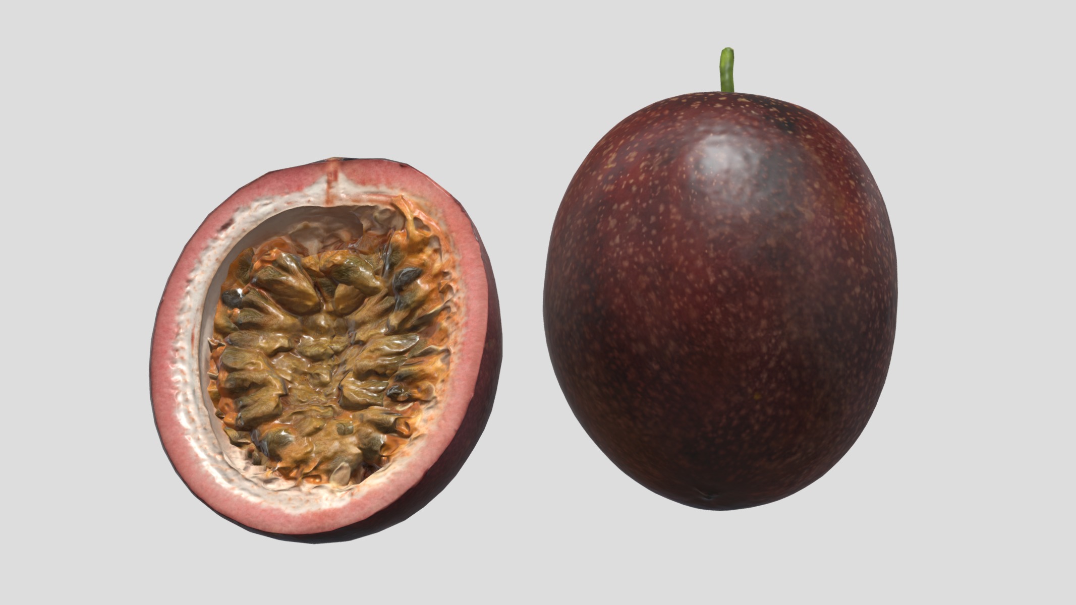 Passion 02 Low Poly Low-poly 3D model_10