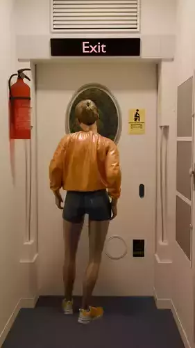 Metro Scene animated