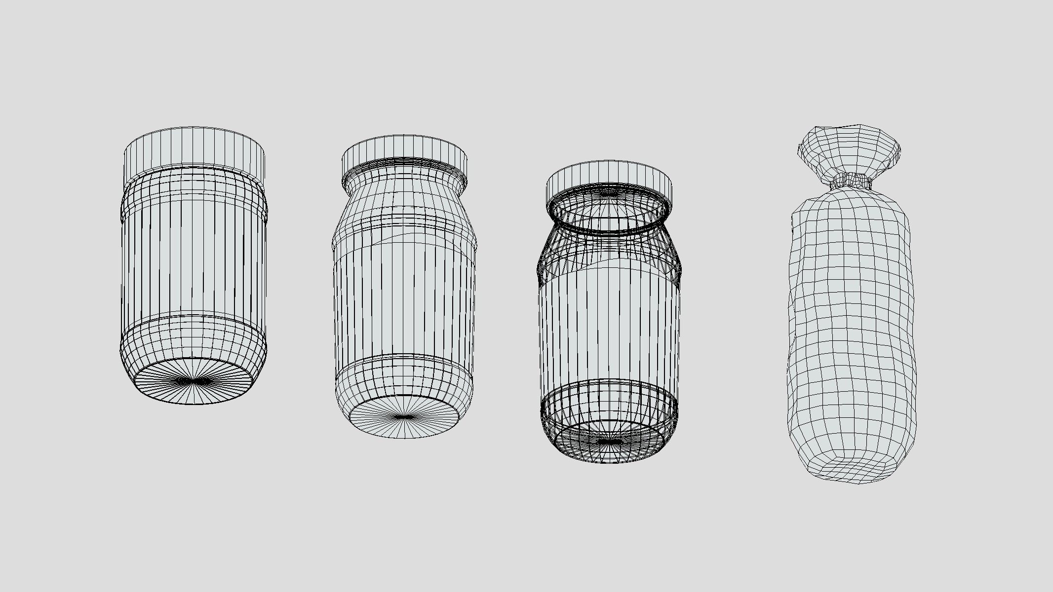 Peanut Butter Low Poly Low-poly 3D model_11