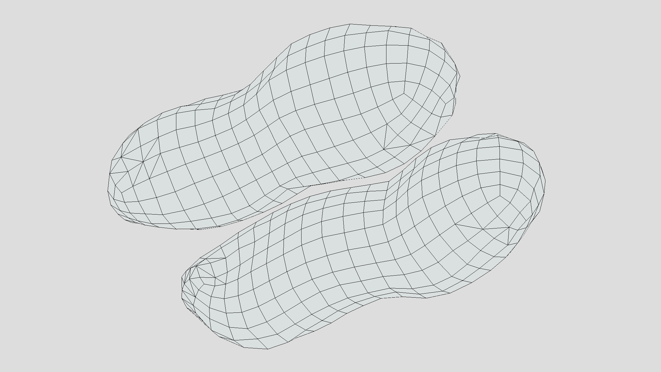 Peanut Low Poly Low-poly 3D model_11