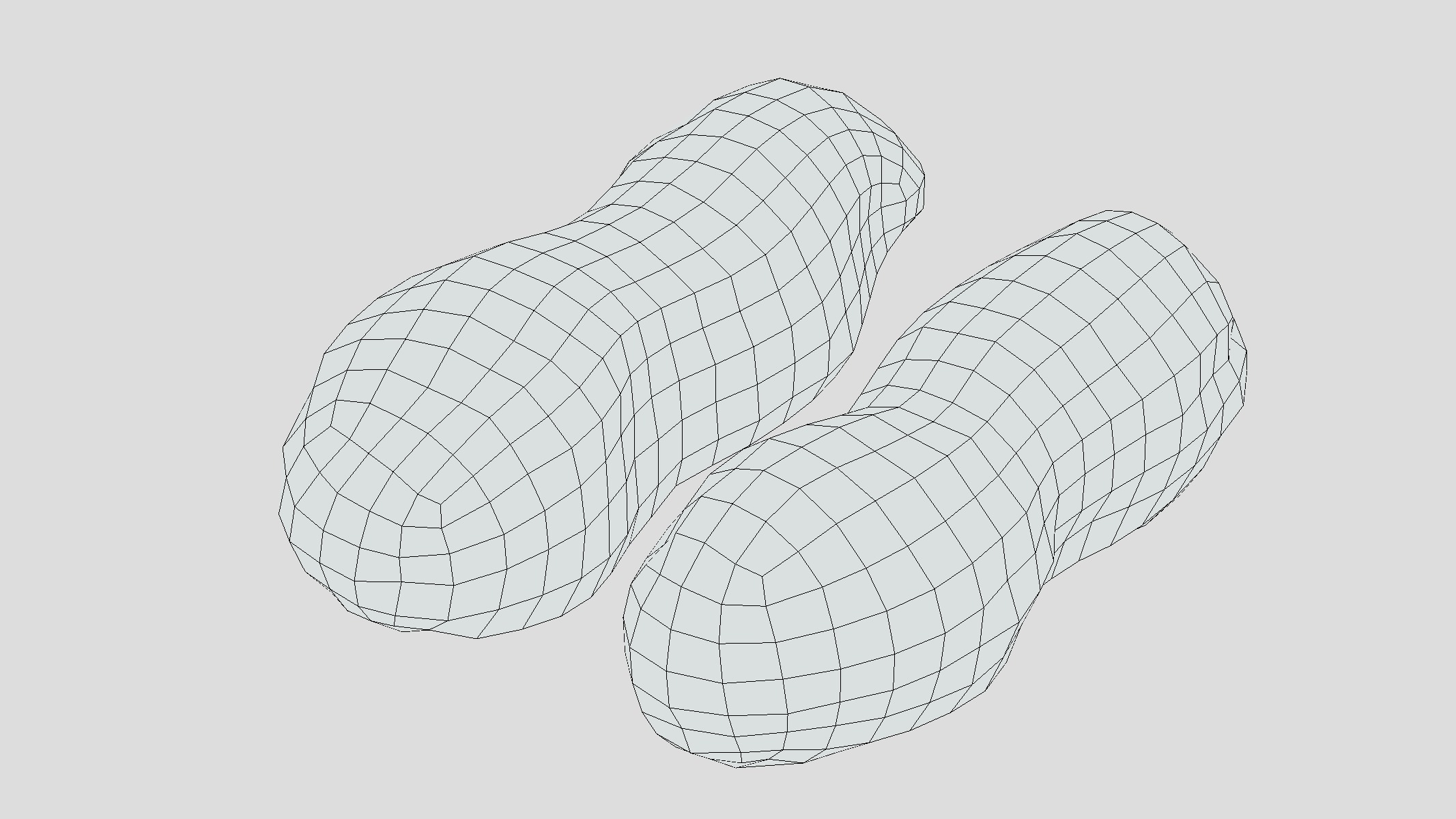 Peanut Low Poly Low-poly 3D model_3