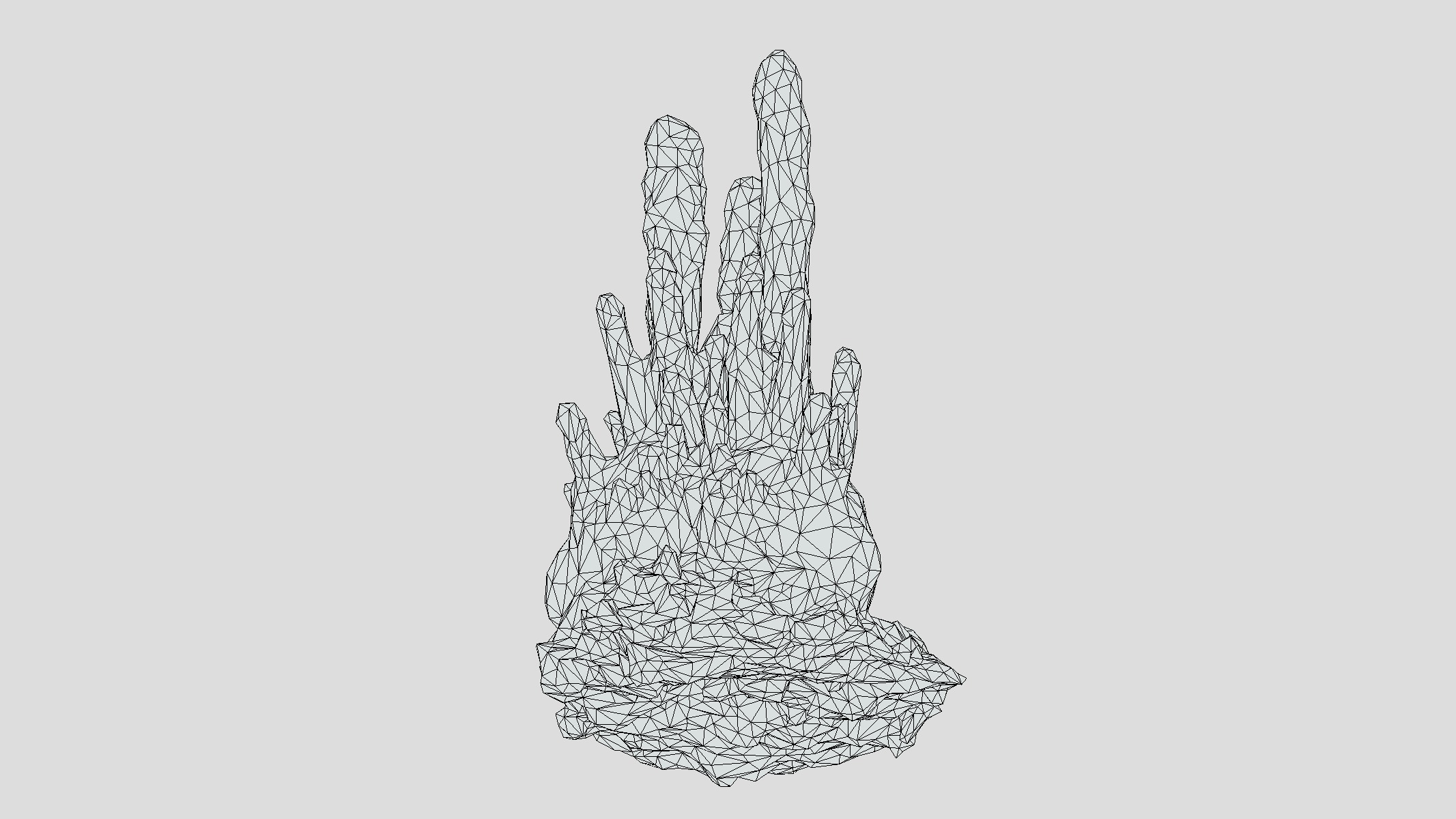Pillar Coral Low Poly Low-poly 3D model_11