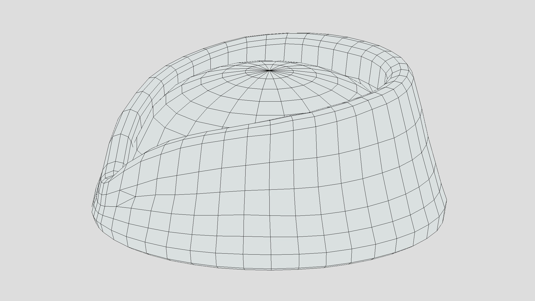 Pillbox Hat Low Poly Low-poly 3D model_3