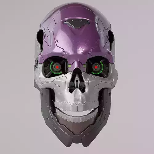 Scifi Skull 3D model