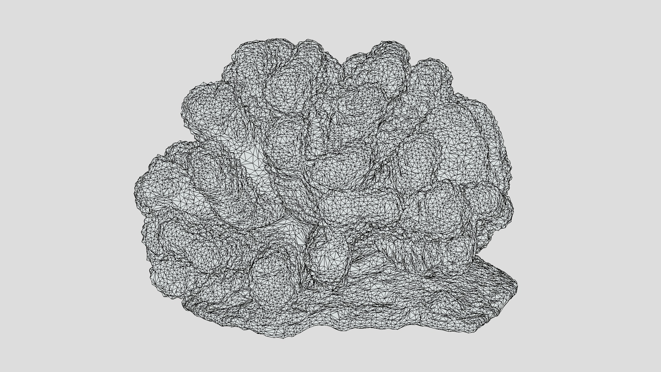 Pocillopora coral Low Poly Low-poly 3D model_5