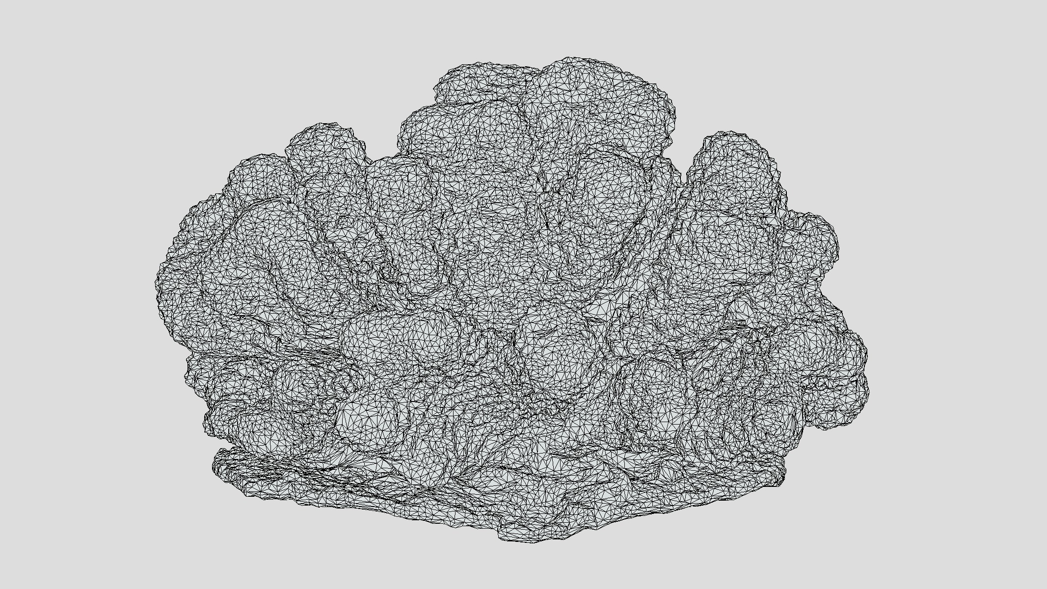 Pocillopora coral Low Poly Low-poly 3D model_1