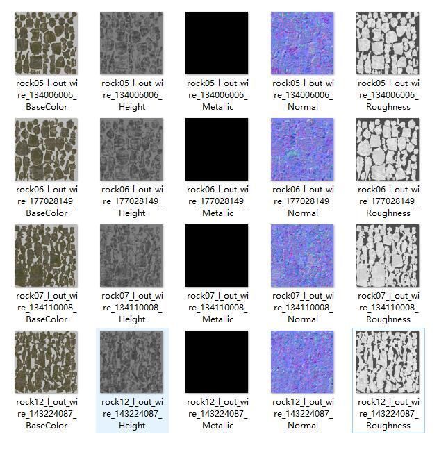 4 Tianzi Mountain Assets-2 3D model_4