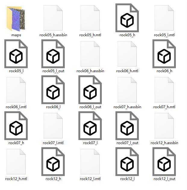 4 Tianzi Mountain Assets-2 3D model_5