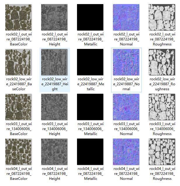 4 Tianzi Mountain Assets-1 3D model_4