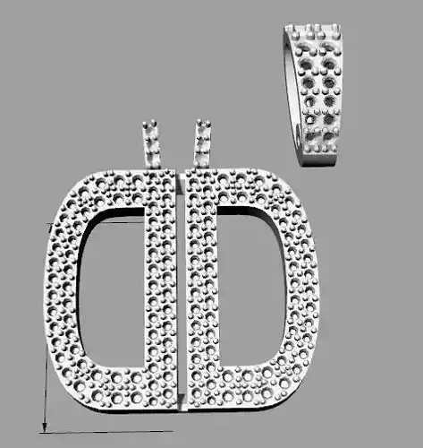 DD Pendant Stl file 