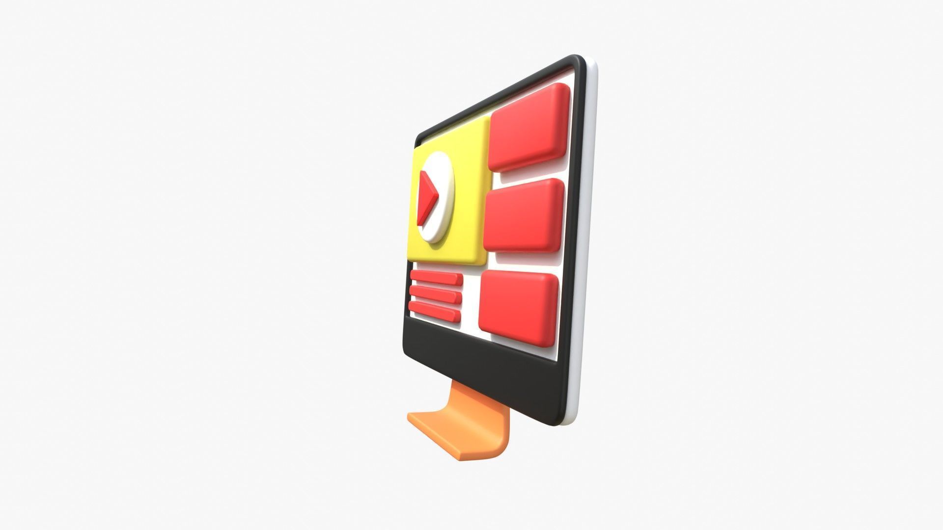 Video Streaming 3D model_4