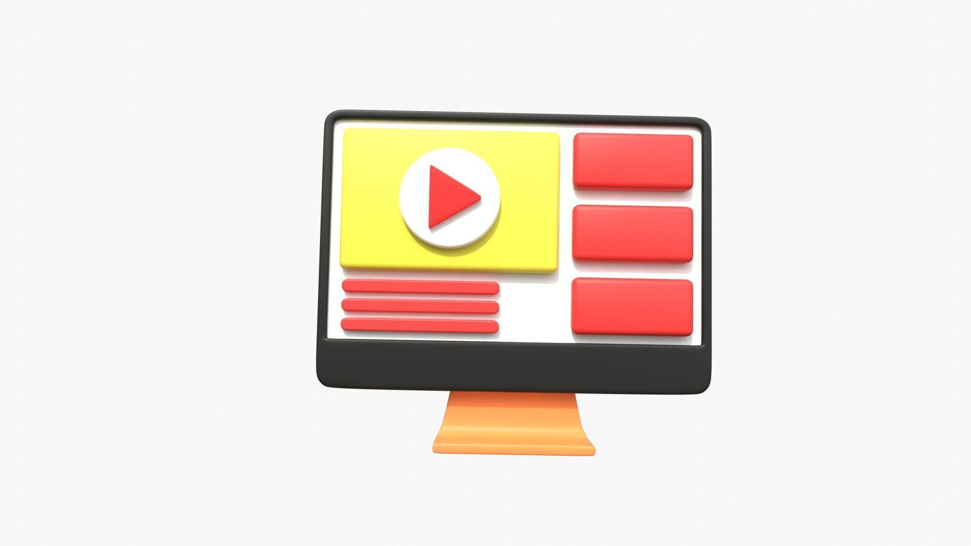 Video Streaming 3D model_1