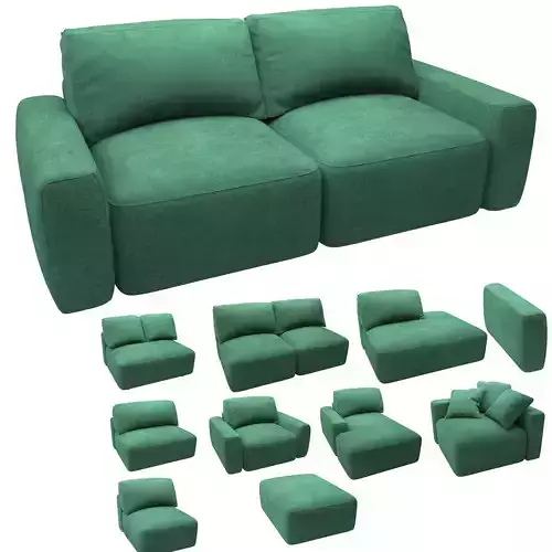 Modular sofa PAFFUTO