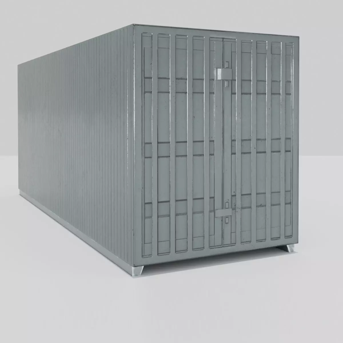 Container 3D Model Low-poly 3D model