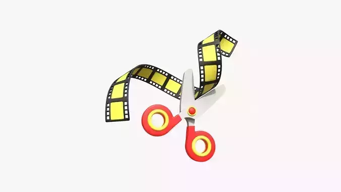 Video Editing 3D model