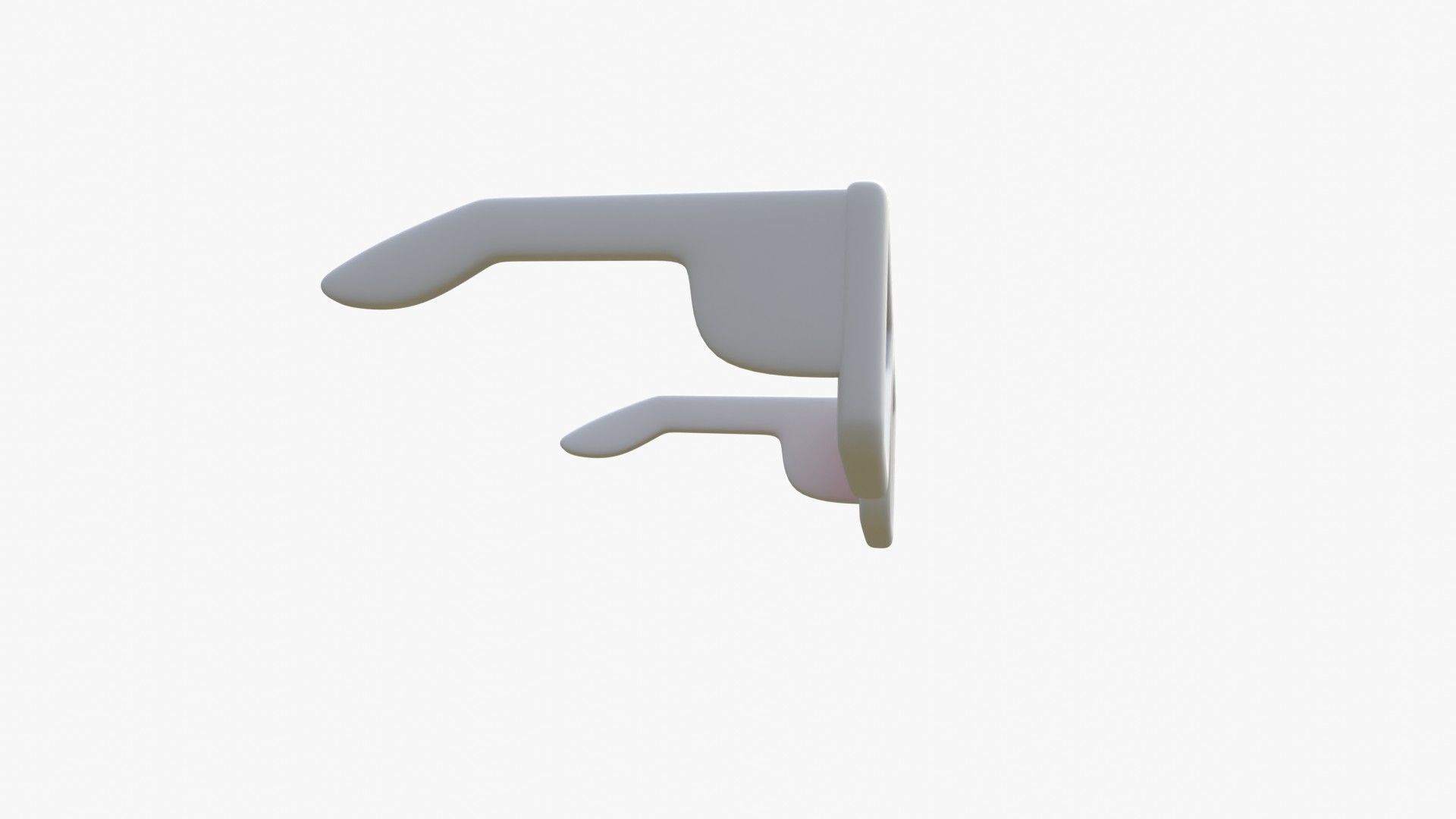 3 D Glass Movie 3D model_12