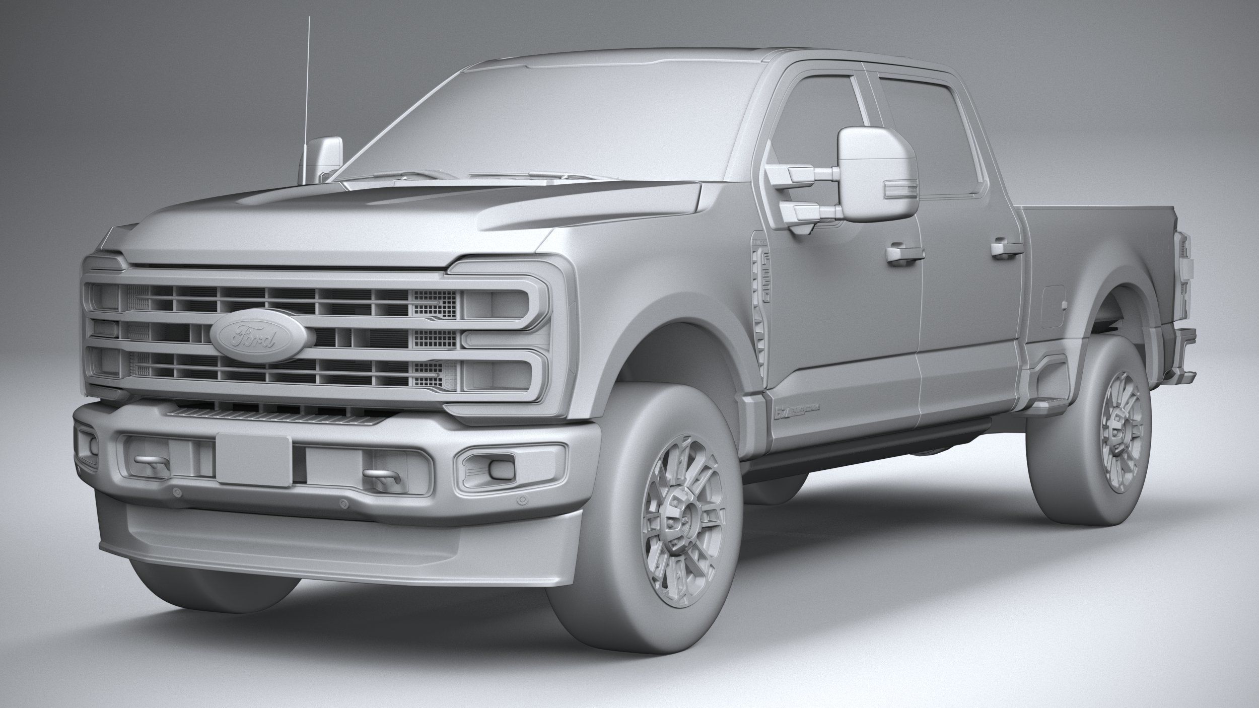 F350 Superduty Limited Edition 2023 3D model_20