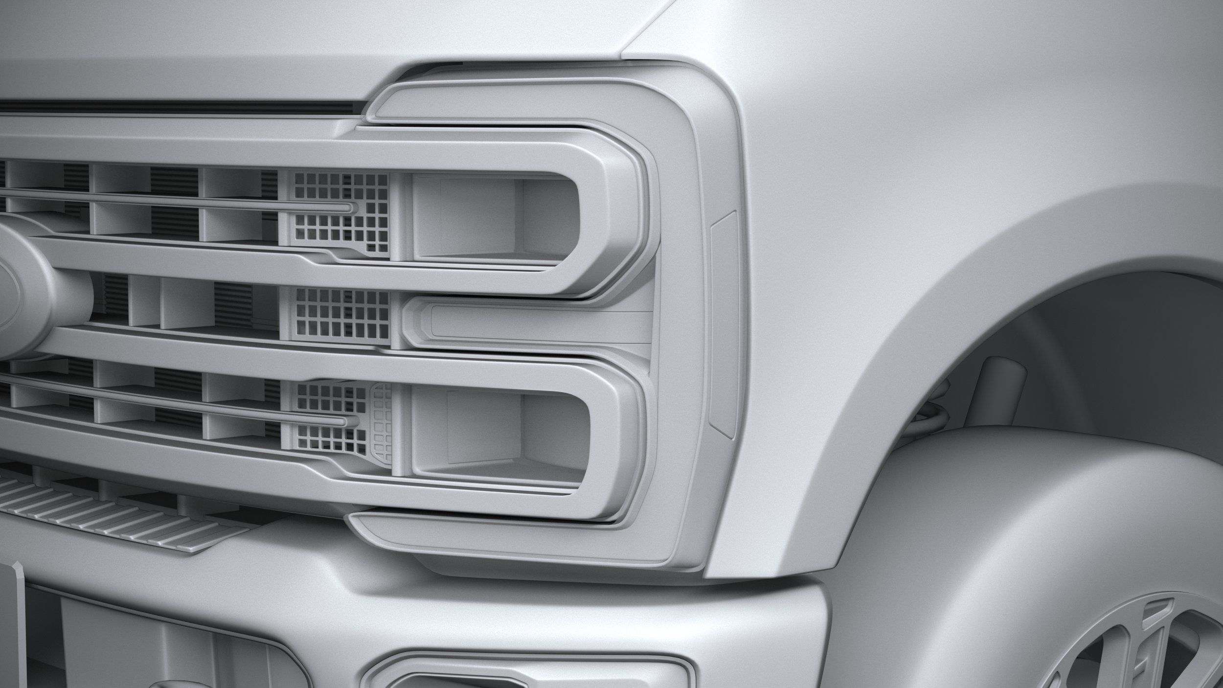 F350 Superduty Limited Edition 2023 3D model_23