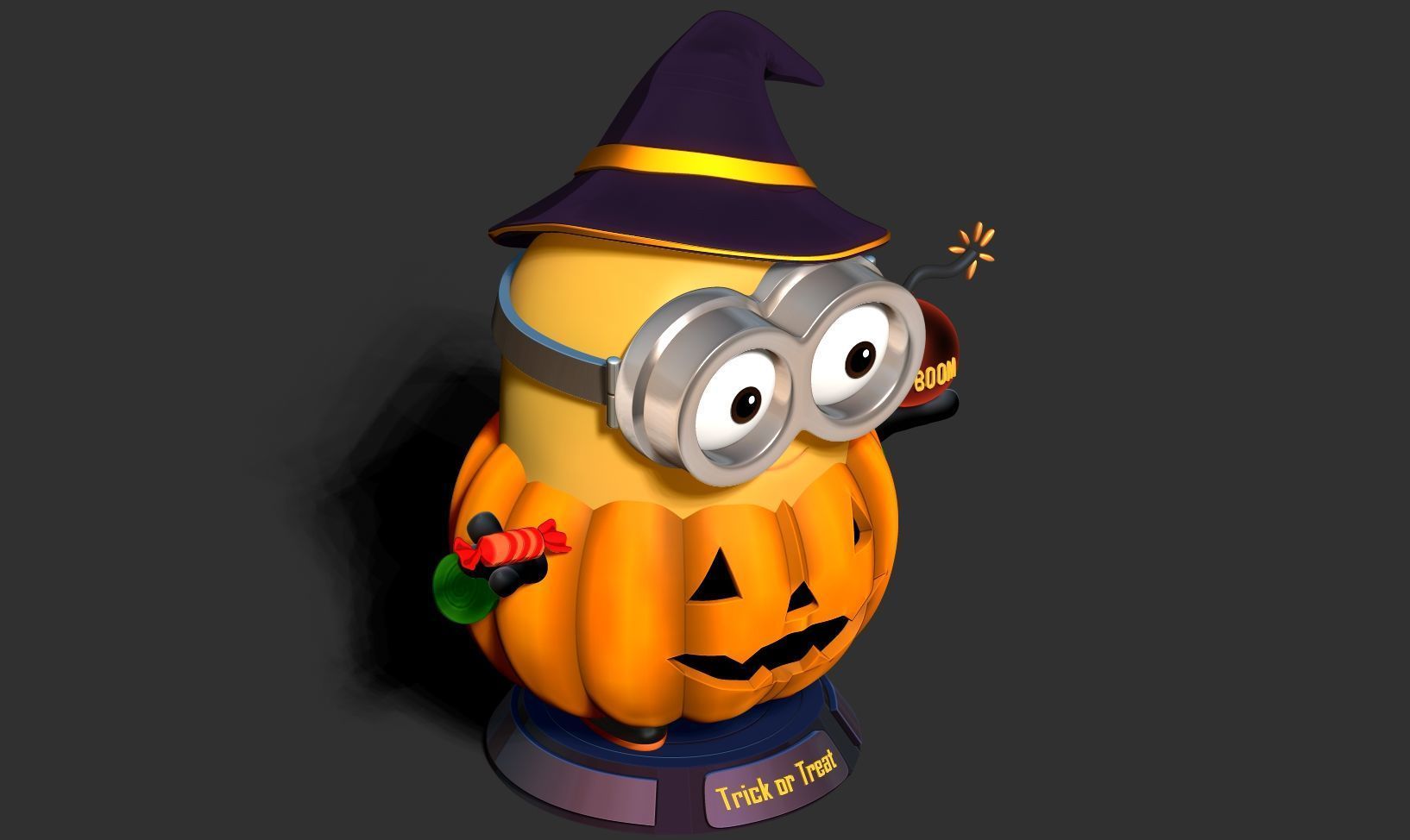 Halloween Bob 3D print model_17