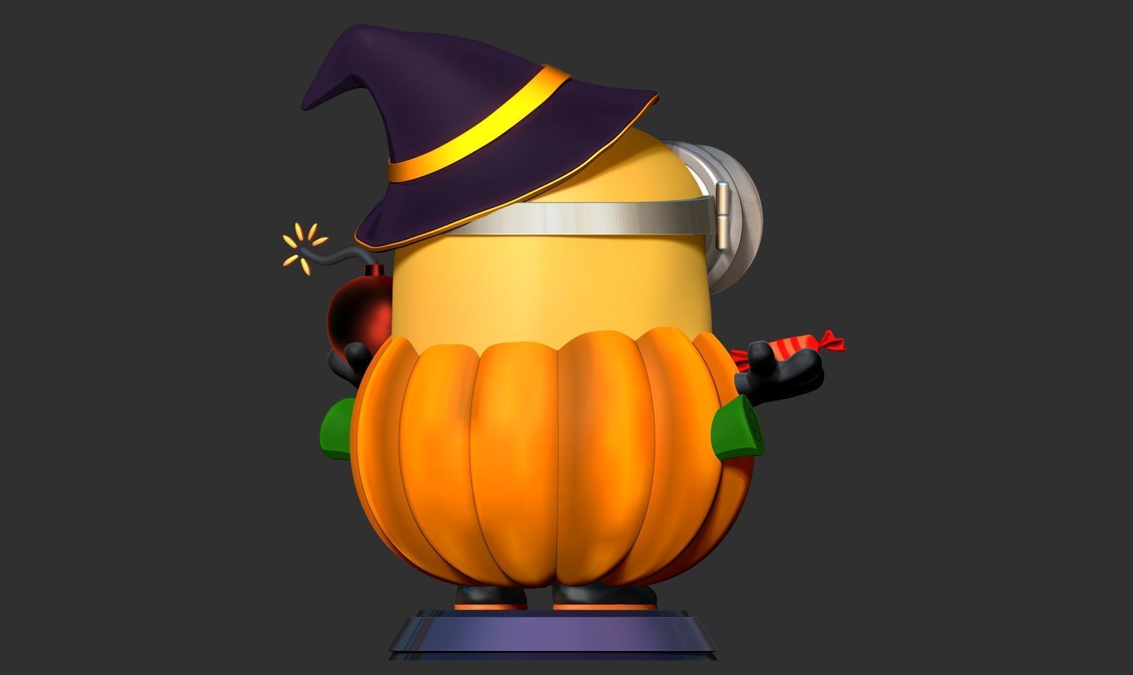 Halloween Bob 3D print model_6