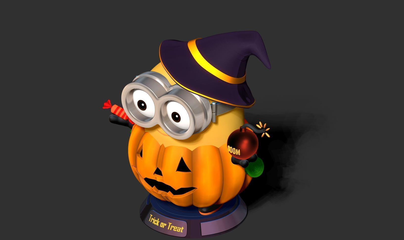 Halloween Bob 3D print model_15