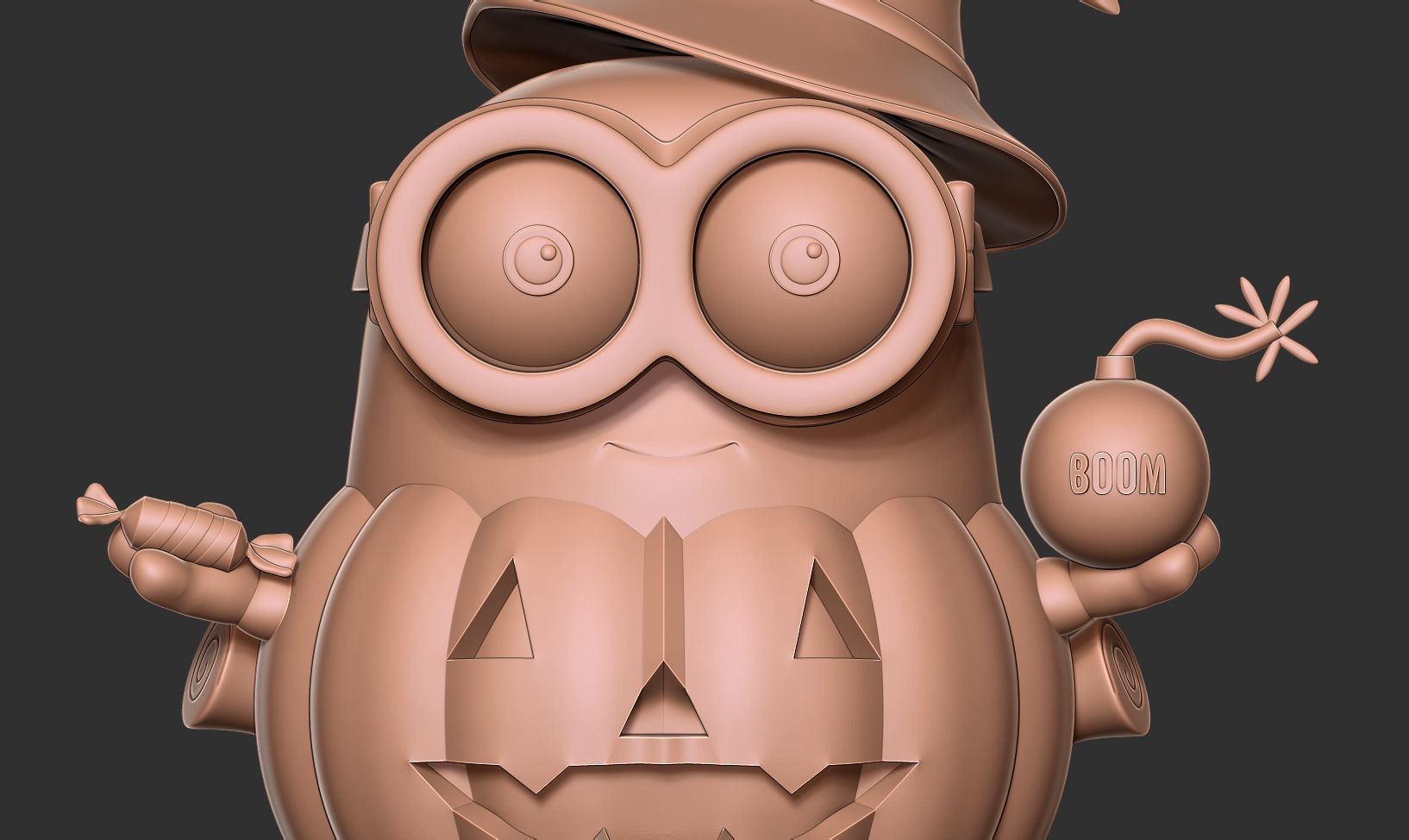 Halloween Bob 3D print model_7