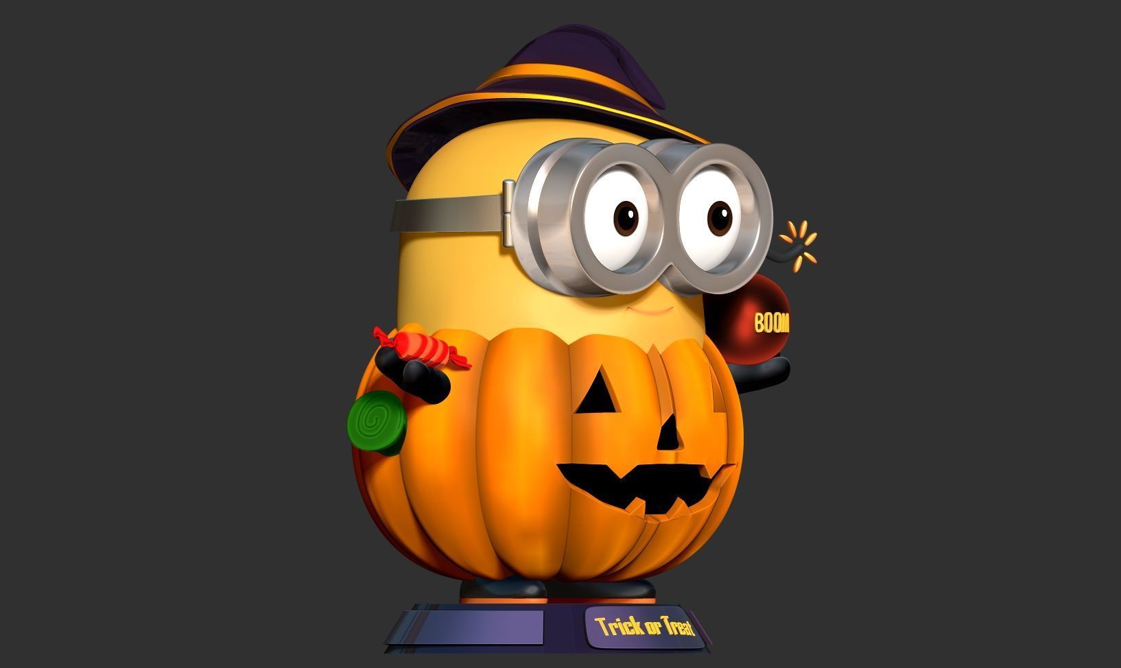 Halloween Bob 3D print model_13