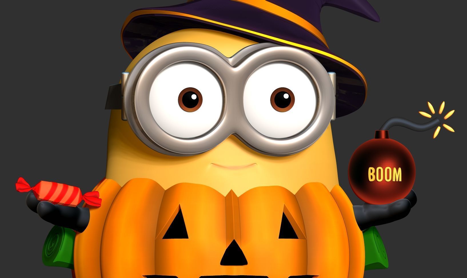 Halloween Bob 3D print model_5