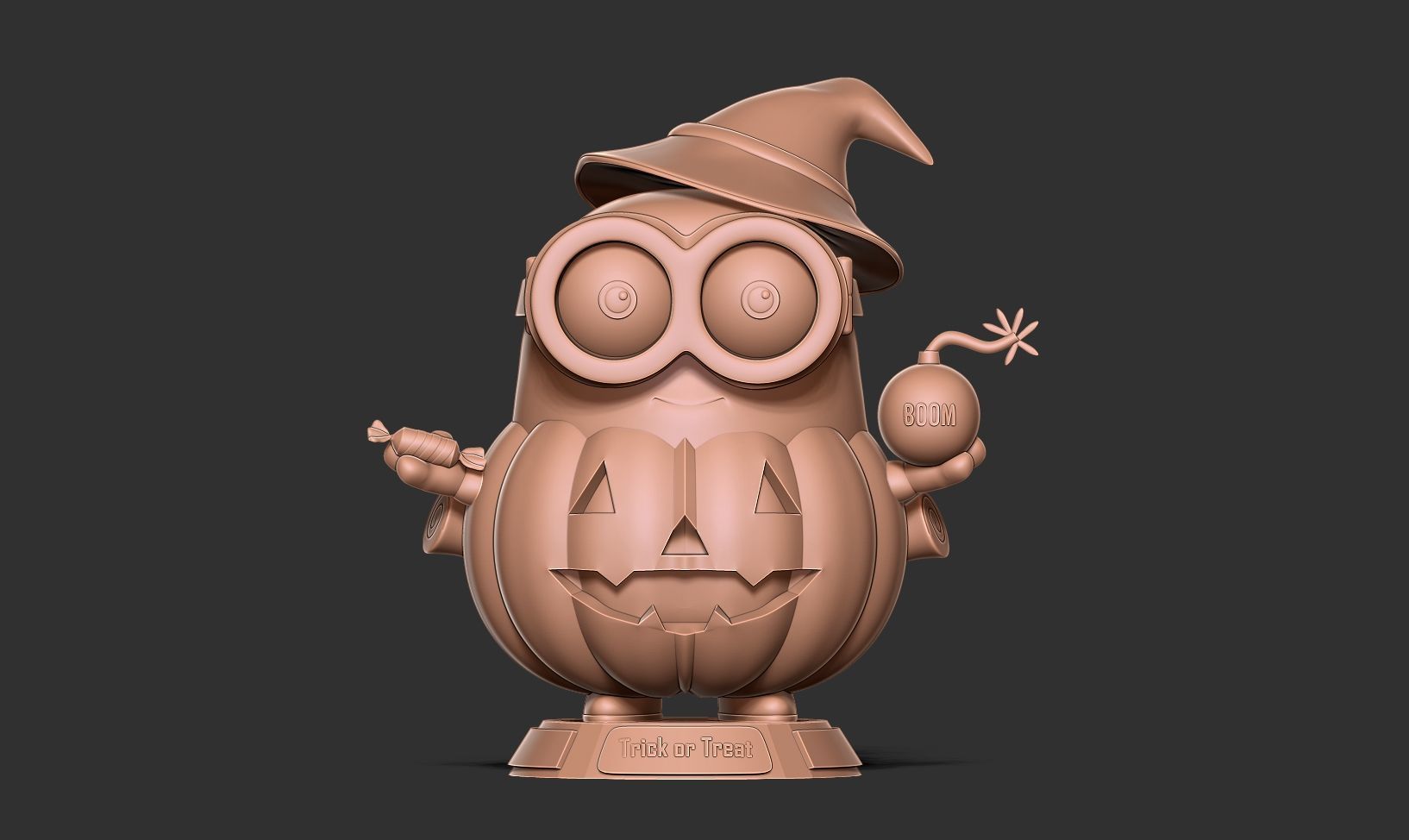 Halloween Bob 3D print model_10
