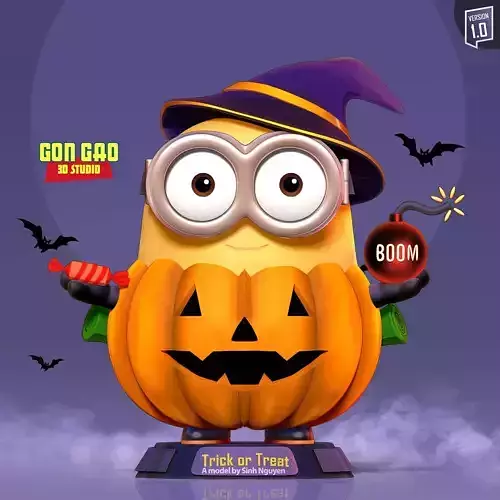 Halloween Bob 3D print model