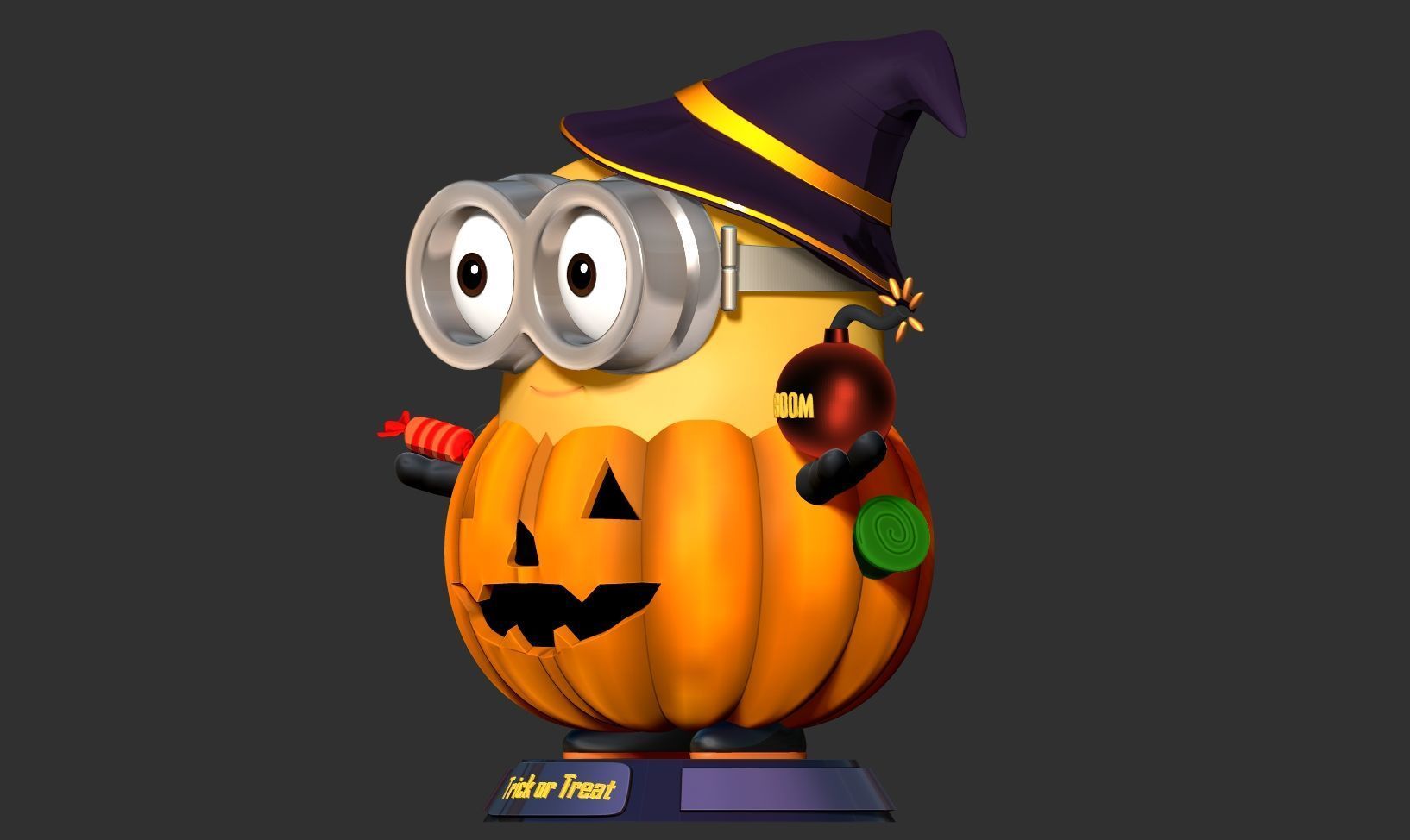 Halloween Bob 3D print model_11